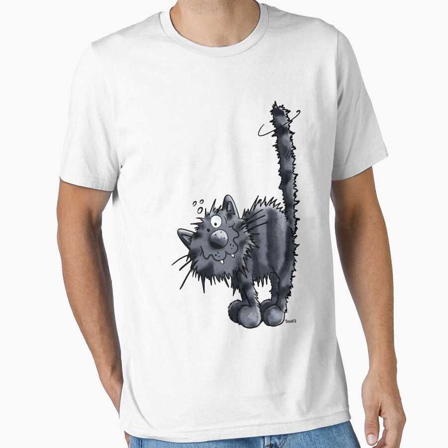 Crazy Black Cat by modartis
