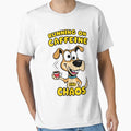 Running on Caffeine and Chaos – Funny Coffee Lover Dog Cartoon Design by HAFIZ-DP