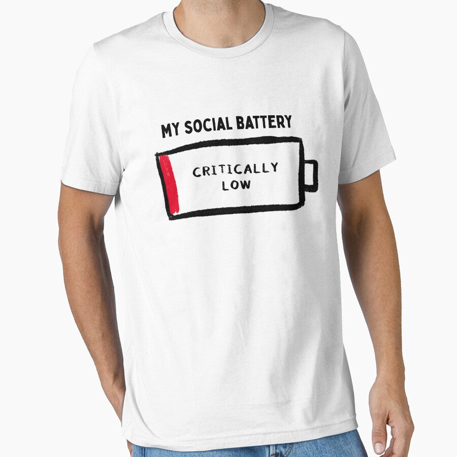 My Social Battery by Fanverse Merchandise