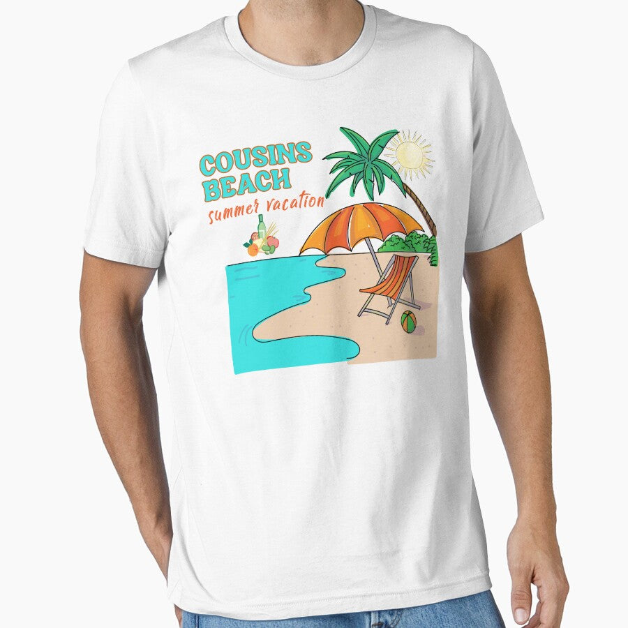 Cousins Beach Summer Vacation Shirt – Matching Family Tropical Trip Outfit by PixelWaveBD