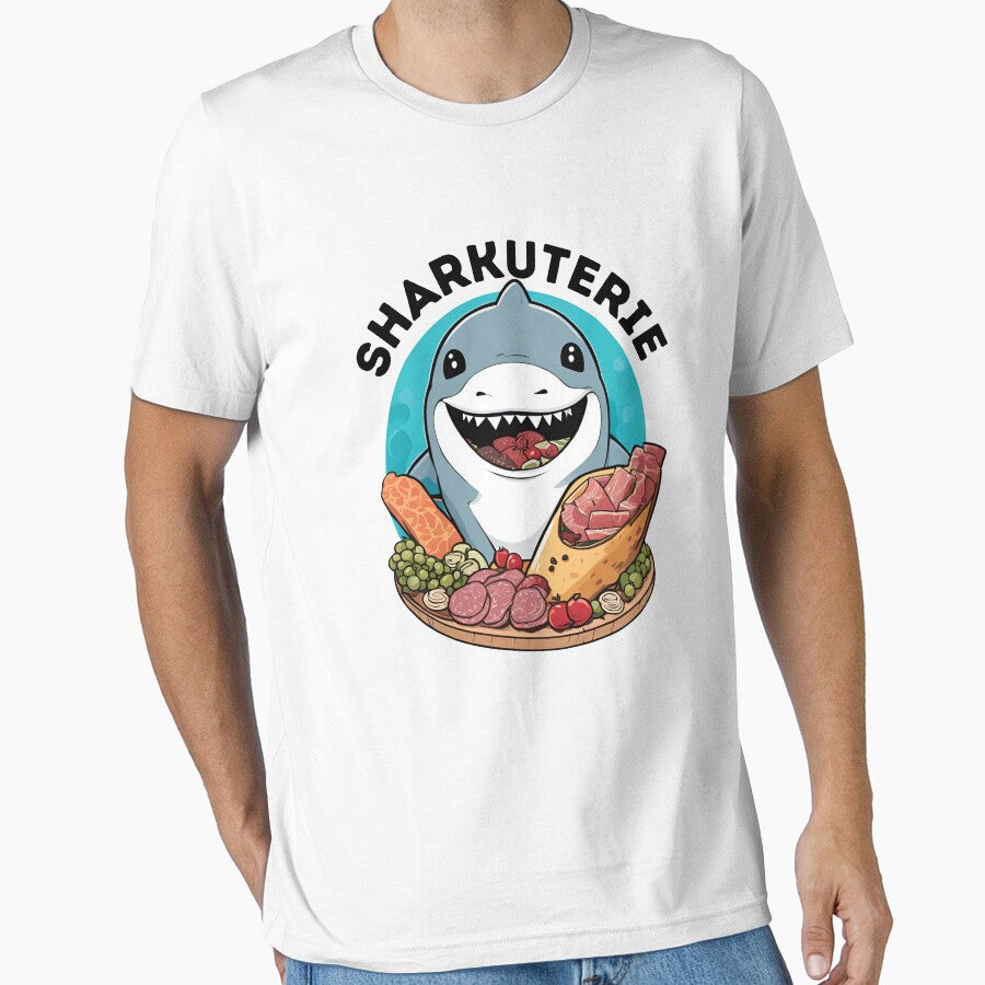 Sharkuterie Funny Shark Food  Lovers by Art-of-amine
