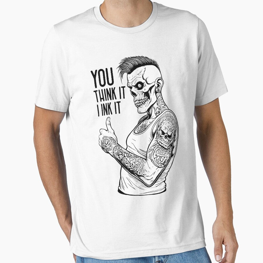 Tattoo Artist Tattooist Job You Think It I Ink It Zombie by GrandeDuc