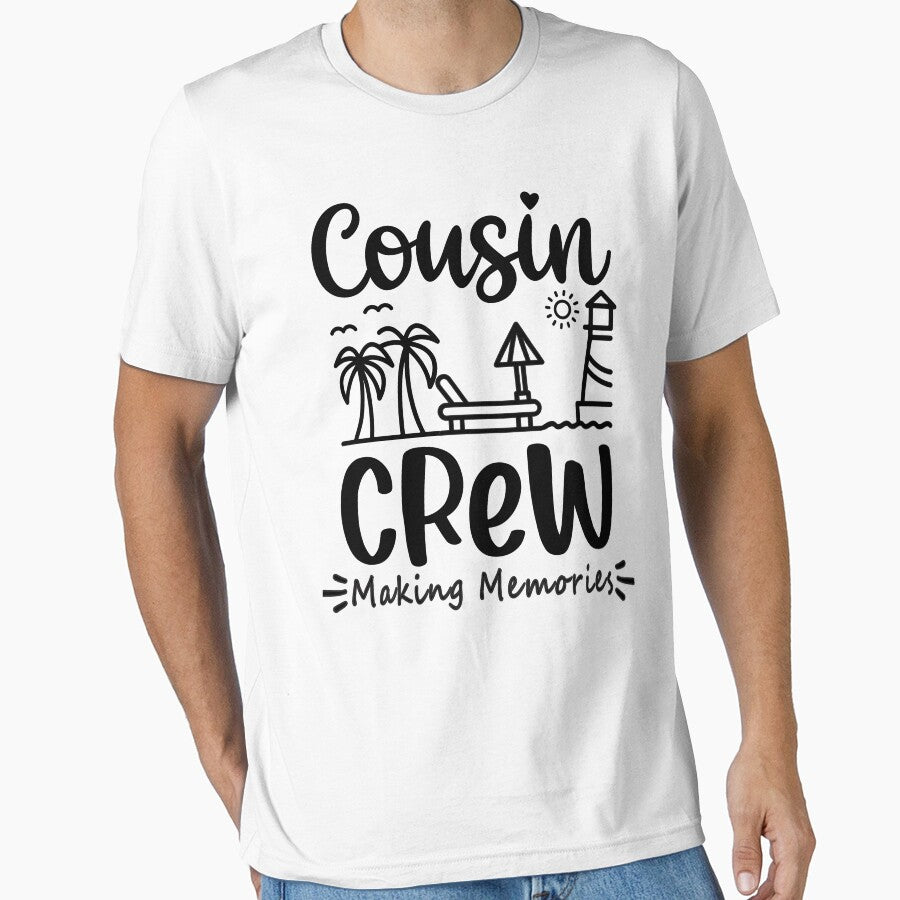 Cousin Crew for  Family Reunion Vacation Trip Summer Beach Camp Travel Holiday by ARTsPlural