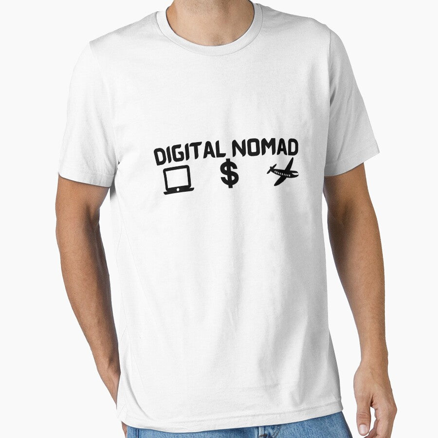 digital nomad shirt by MONDART