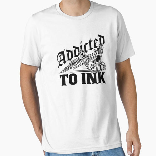 Addicted To Ink Tattoo Lover Tattoo Artist Gift by GardNewerd