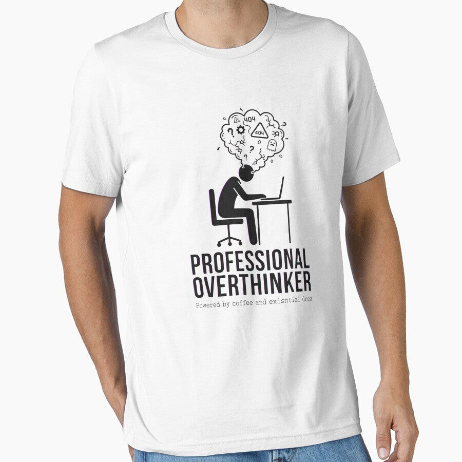 Profesjonalne overthinker by HARDLINE ART