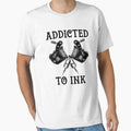Cool Addicted To Ink Funny Tattoo Artist Gift by GardNewerd