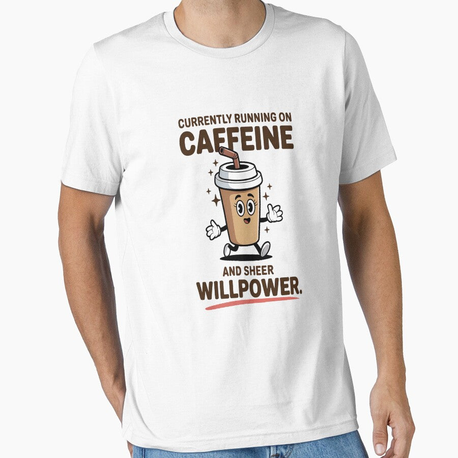 Currently Running On Caffeine And Sheer Willpower by orlodrake