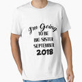 I'm Going to be Big Sister September 2018 Girl by miracletee