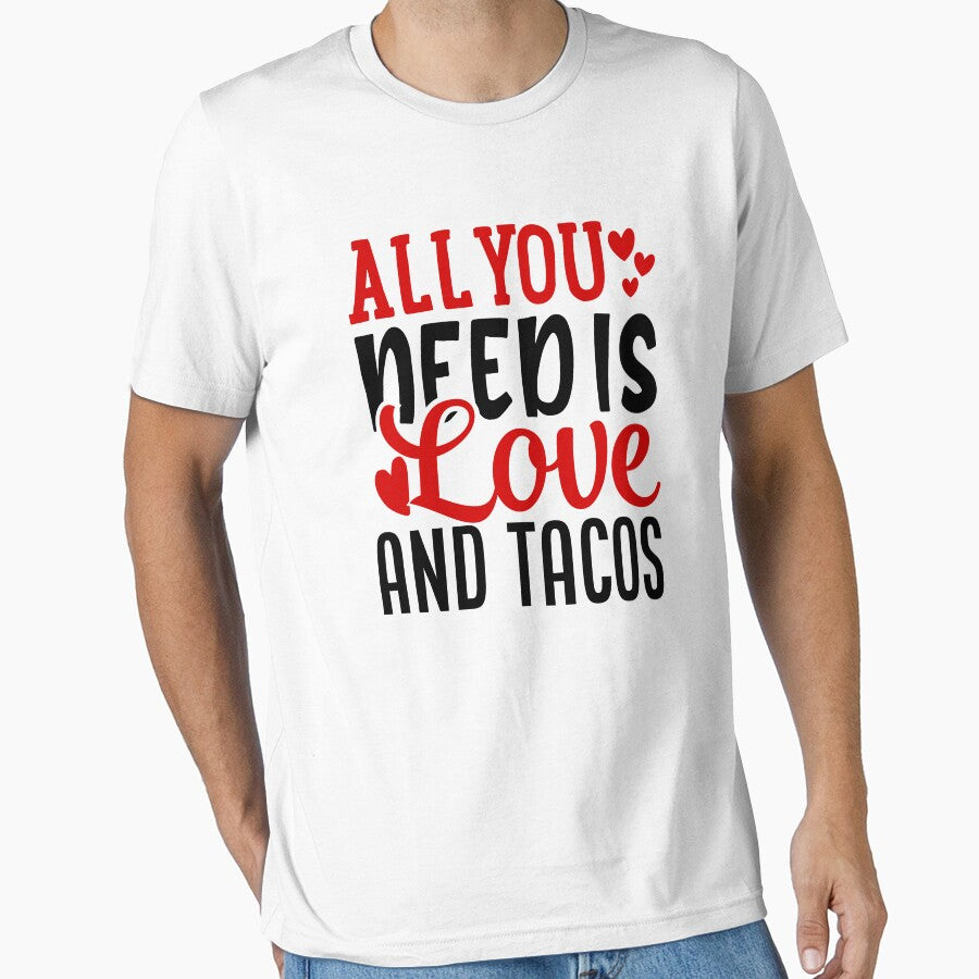 Tacos Valentine's Day, Valentine Taco Gift, Taco Lover Gift by FortyFourTeez