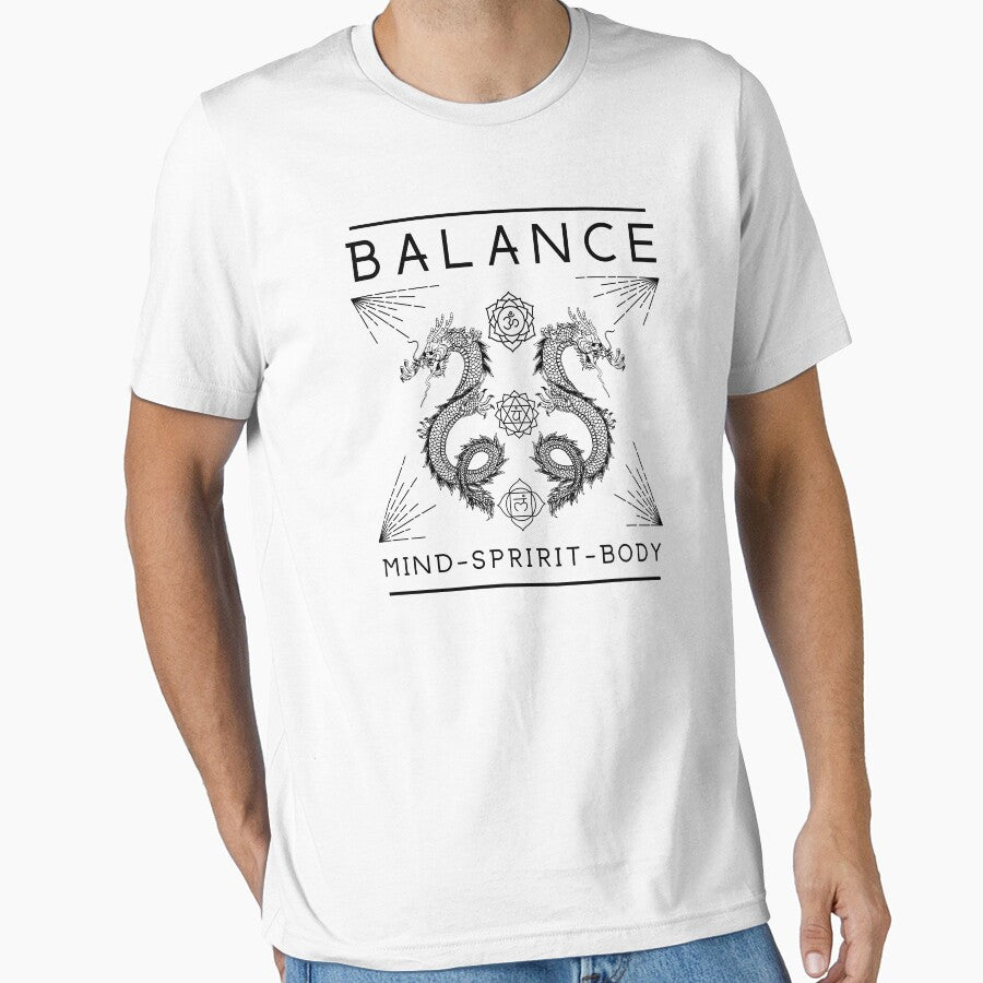 Balance Mind Body Spirit - Blk font by radestilo