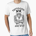 Tattooed And Wild Funny Inked Gekko Animal Tattoo Lover by GrandeDuc