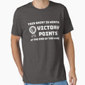 This Shirt is Worth 5 Victory Points at the End of the Game - White by nerdyboardgamer