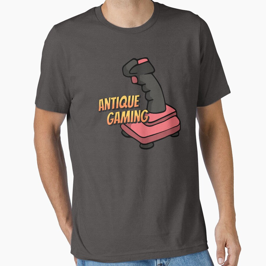 Antique Gaming - Retro Vintage Joystick for 80s Arcade Video Games and Nostalgia by retrologie