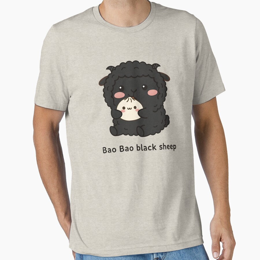 Bao Bao Black Sheep – Cute Pun by SidTastic