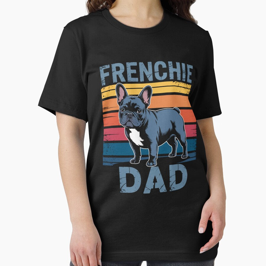 Frenchie Dad French Bulldog by TorjeARTStore