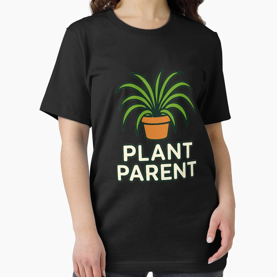 Plant Parent – Cute Cartoon Spider Plant by PrintNThreads