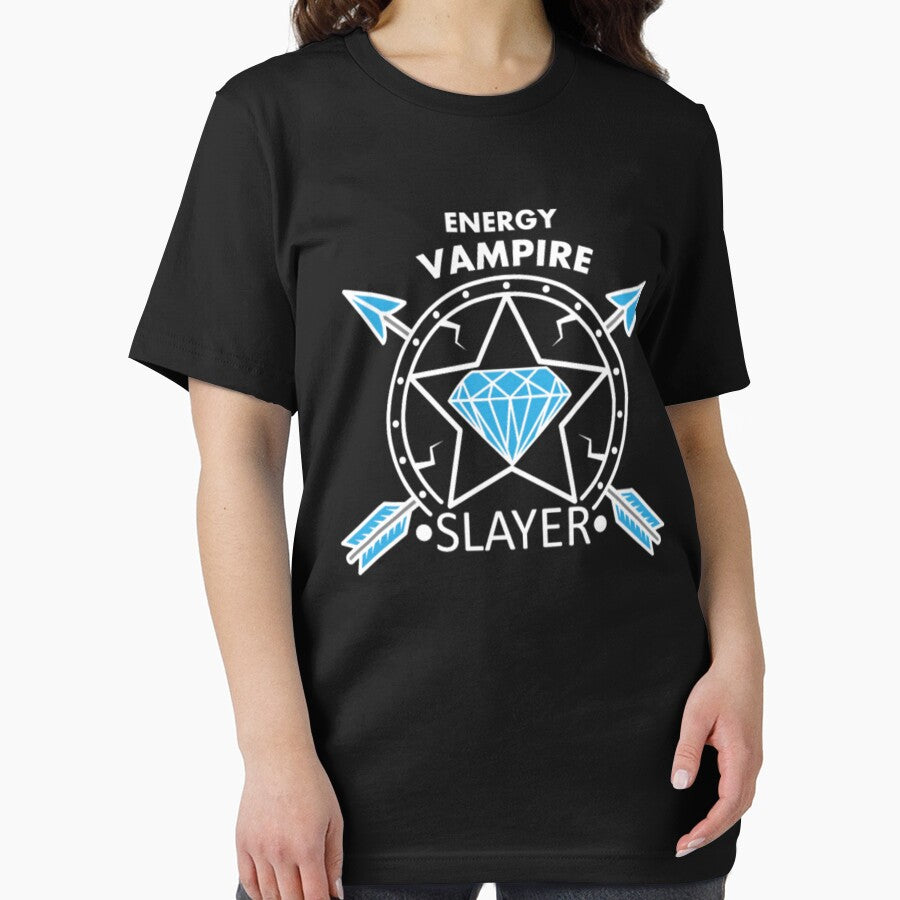 Energy Vampire Crystal Healing Emotionall shirt by ClamenTaon