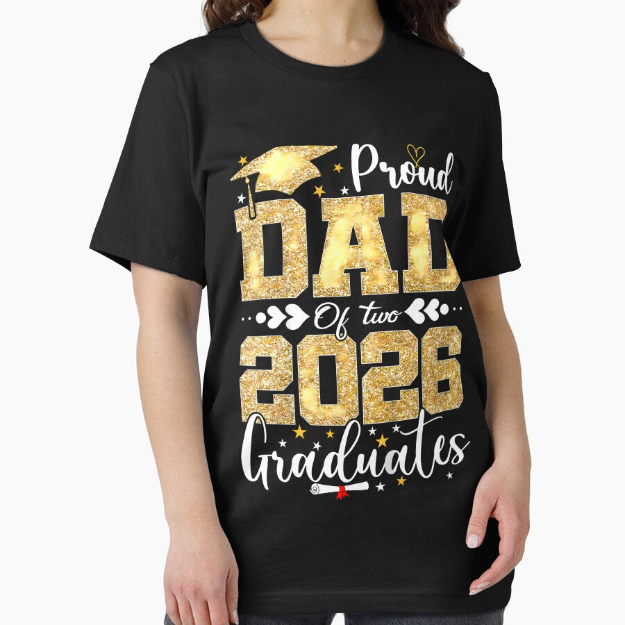 Proud Dad of Two 2026 Graduates Senior Dad of Graduate by GreggRoss