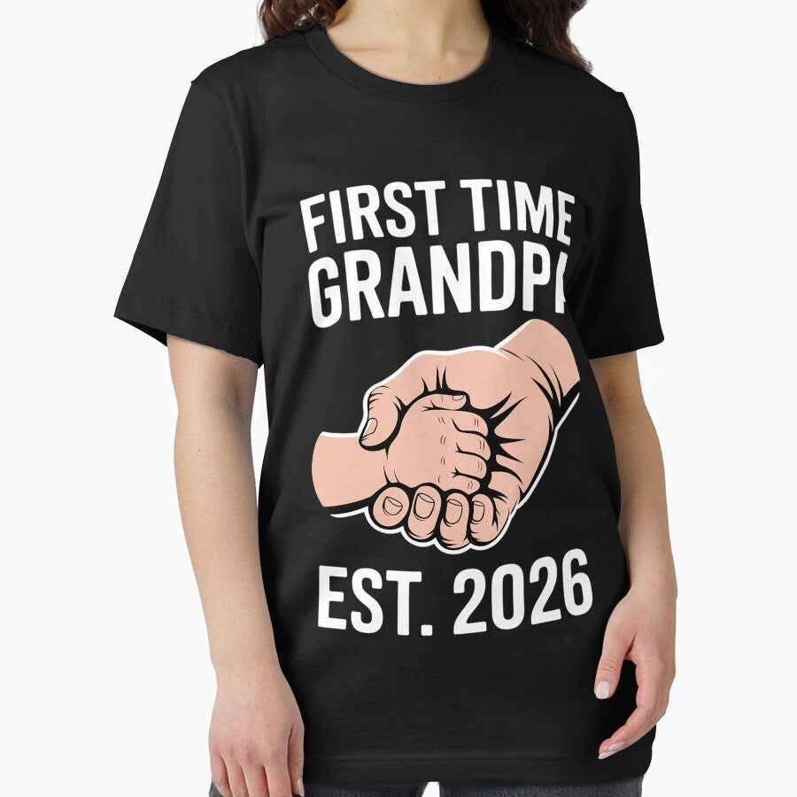 First Time Grandpa New Dad Est 2026 Fathers Day by banbopbii