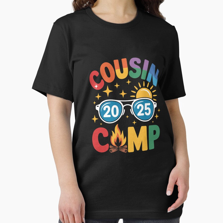 Womens Cousin Camp 2025 Family Vacation Summer Camping by angolinnArt