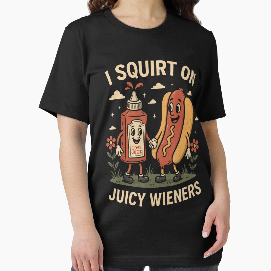 I Squirt On Juicy Wieners Funny Sauce by Cute-Collection