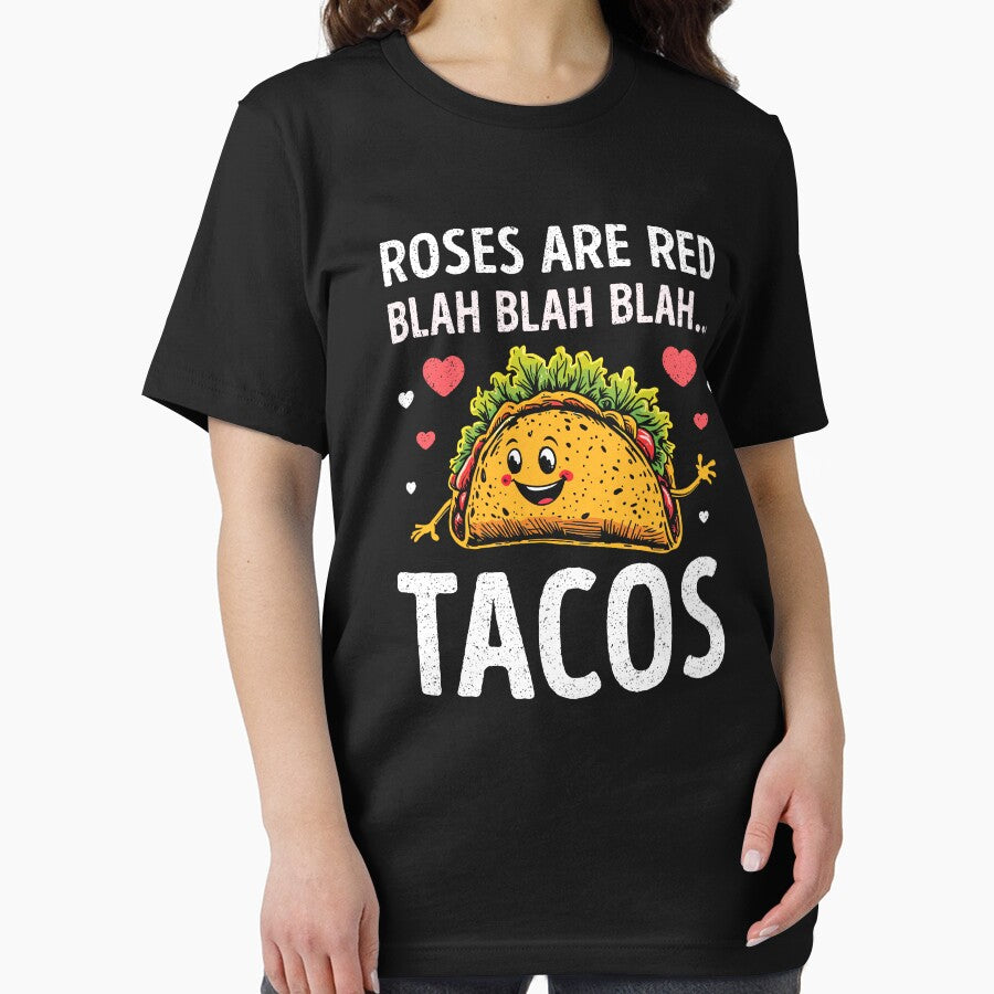 Roses Are Red Blah Tacos Funny Valentine Day by RareBunny