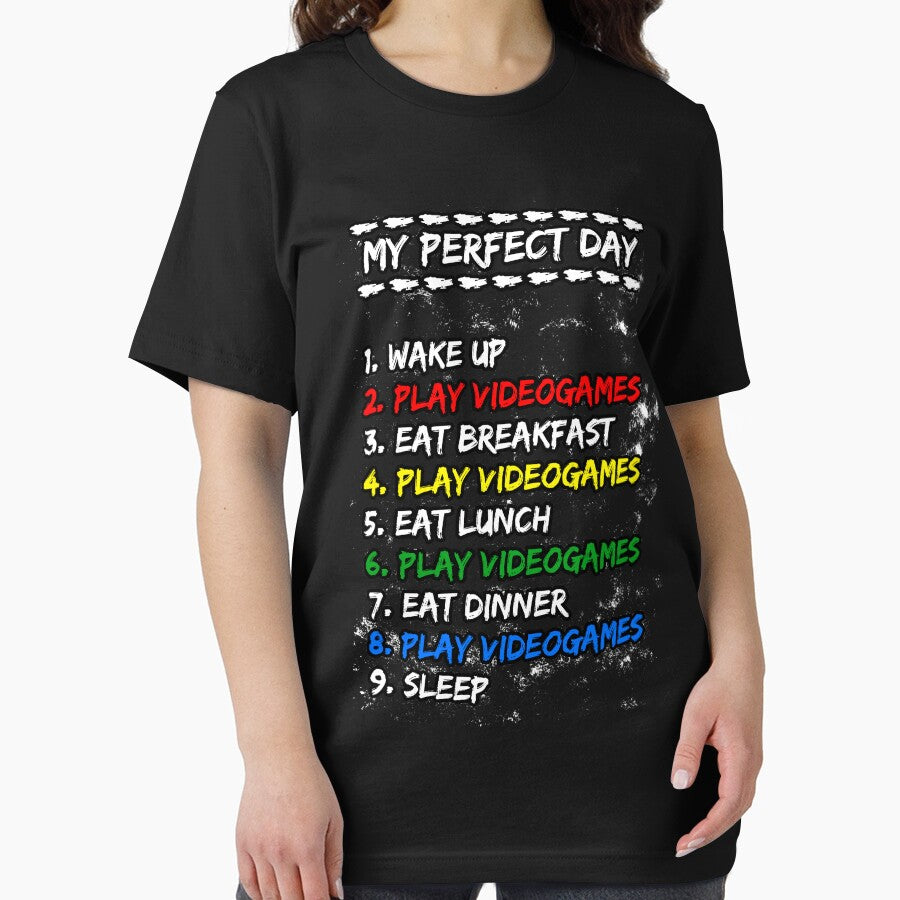 My Perfect Day Videogames, Gamer Gift by FNStuff