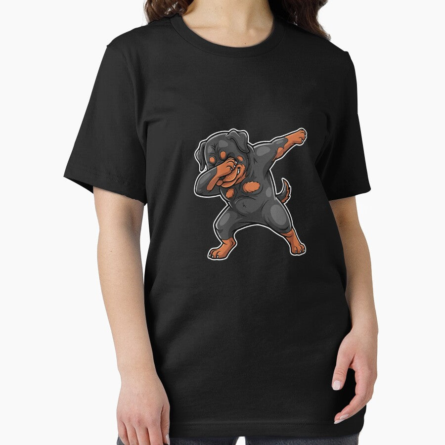 Rottweiler Puppy Dabbing Dog Lover Pet Owner by PopStars1993