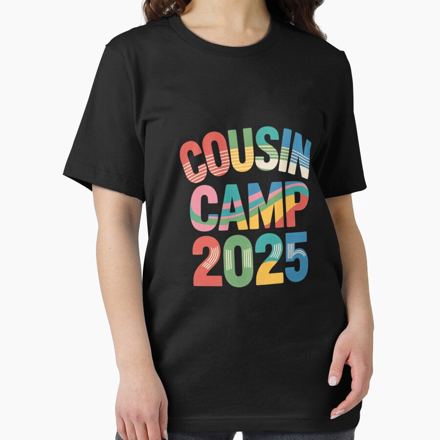 Womens Cousin Camp 2025 Summer Camping Family by angolinnArt