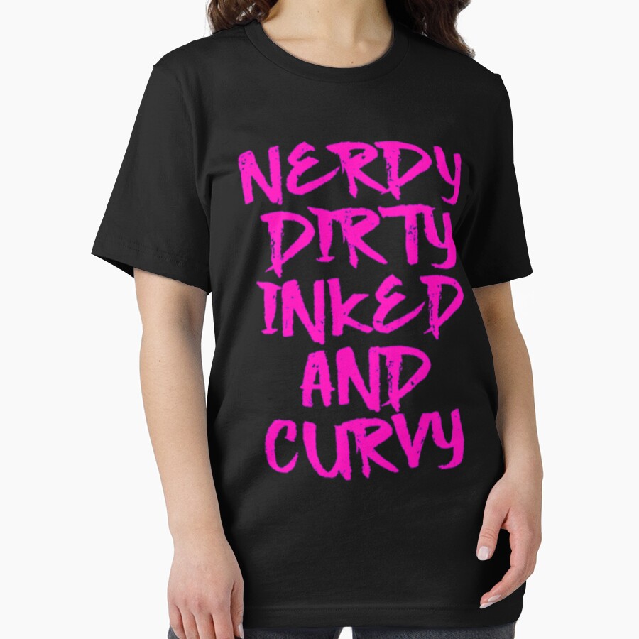 Nerdy Inked And Curvy by TooFlyDesign