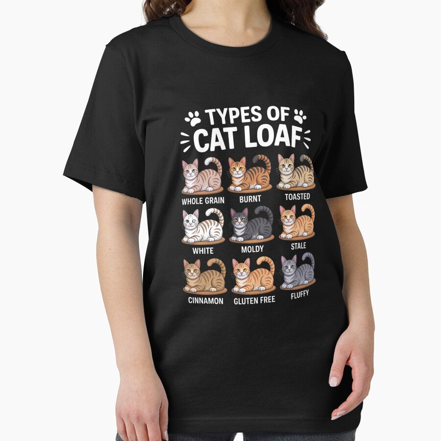 Funny CatLoaf Types Chart – Hilarious Cat Lover Design by Gogetgiggles