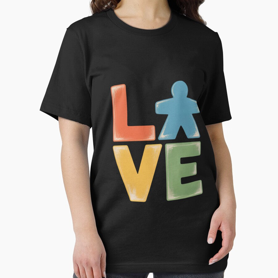 Meeple Love Board Game Night Tabletop Gamers by Minoloinan