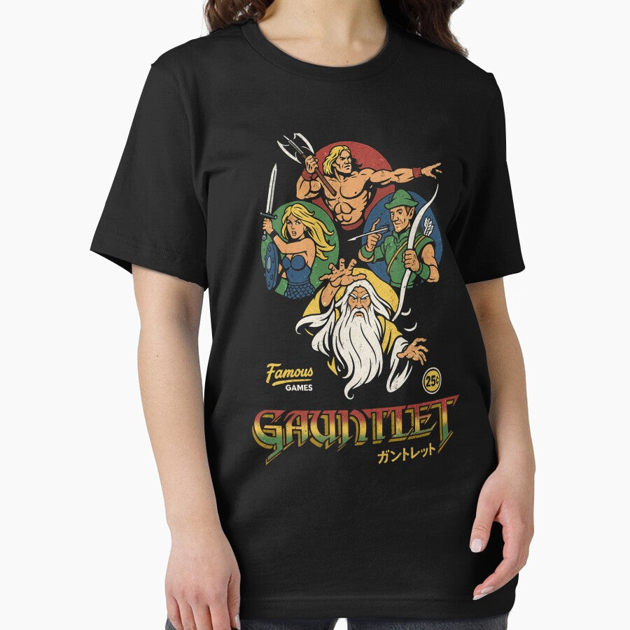 Gauntlet Retro Vintage Arcade Gaming by ilisanplevet