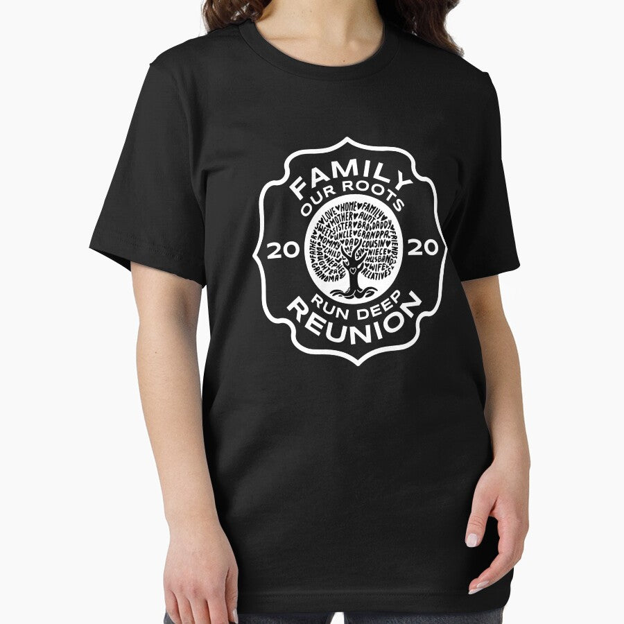 Family Reunion 2020 Matching Tree Roots Run Deep Celebration design by CreatedByHeidi