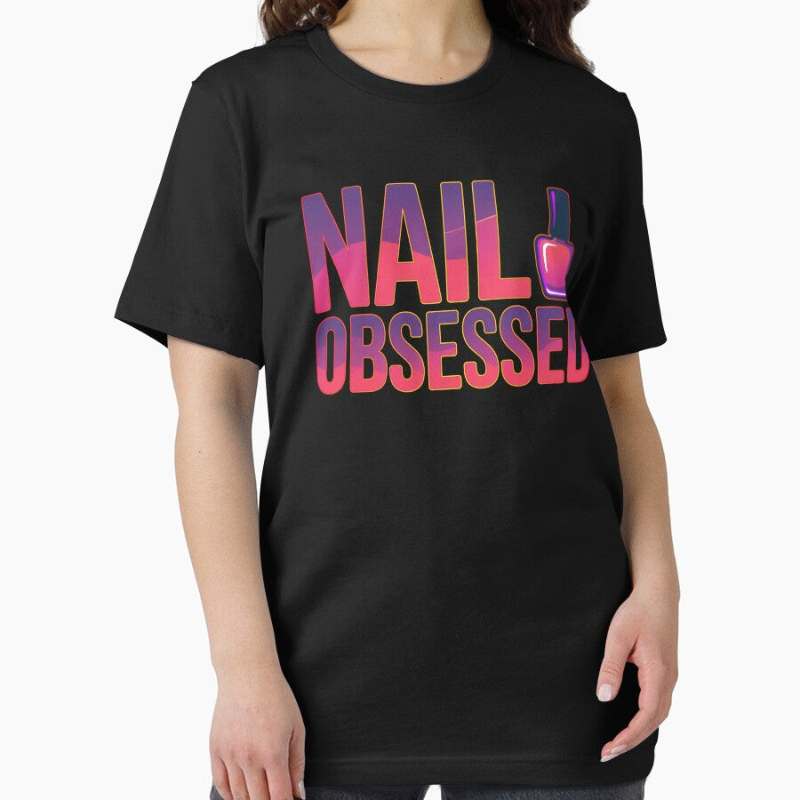 Nail Obsessed Cute Nail Art Lover Beauty Quote Aesthetic Design by Nzgiftsandmore