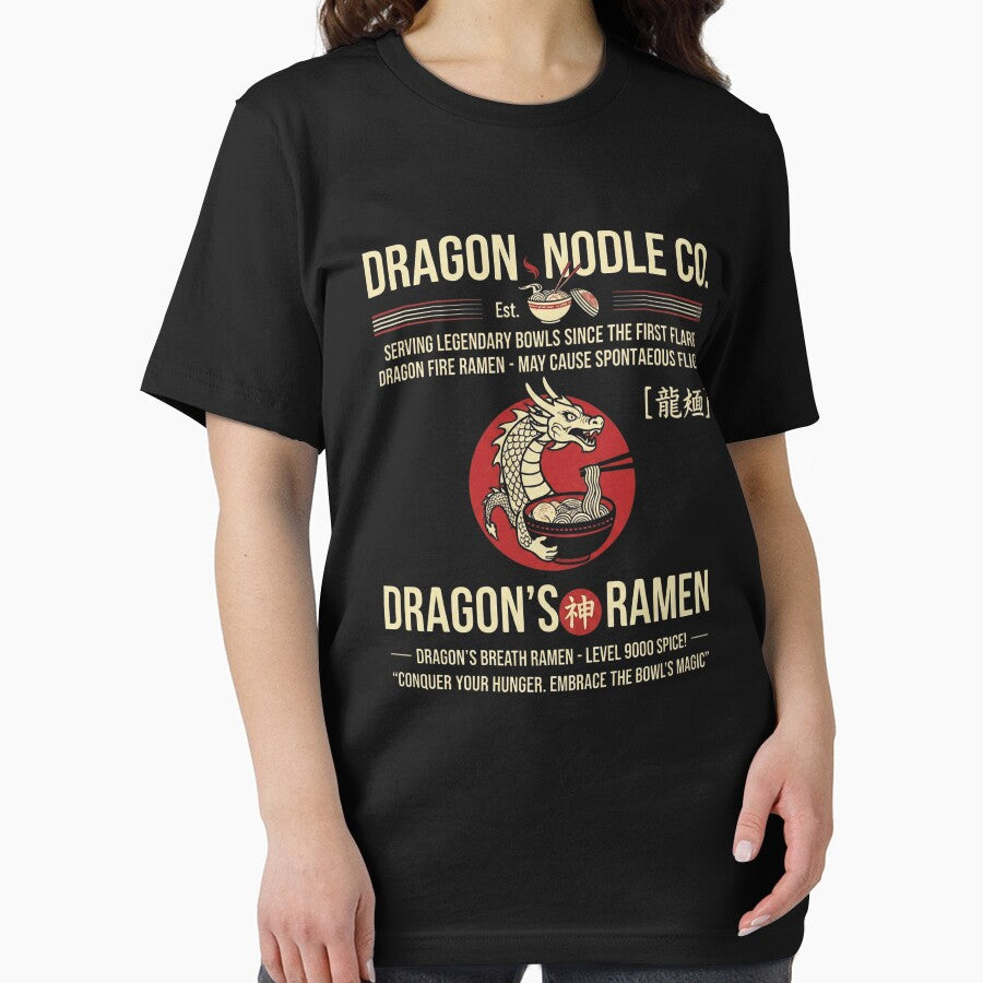 Dragon Noodle Co. - Vintage Dragon Ramen Logo by KaryaVisionSTR