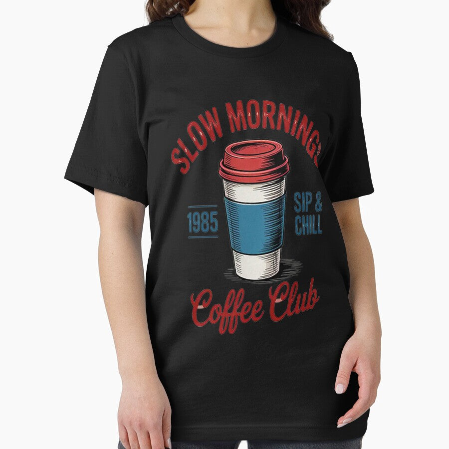 Slow Mornings Coffee Club Coffee Lover Barista by SignaturalGen