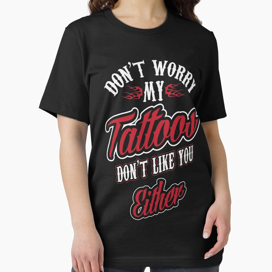 Don't worry, my tattoos don't like you either by nektarinchen
