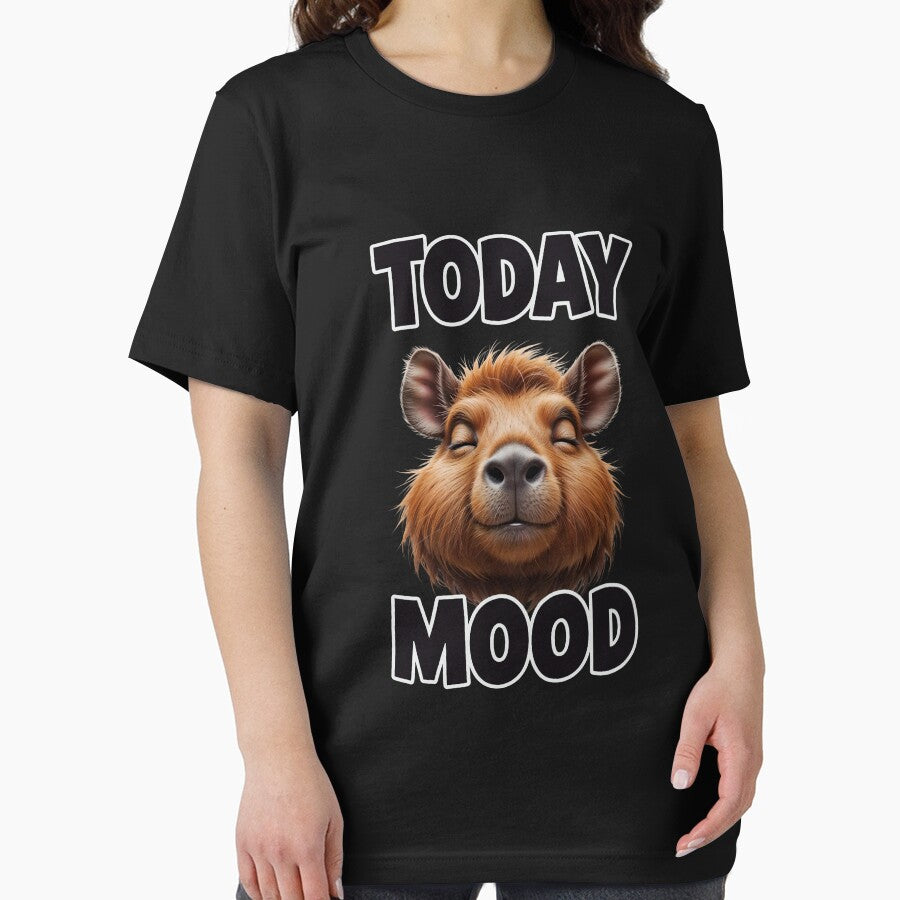 Today Capybara Mood, Funny Zen Animal by QuirkySpark