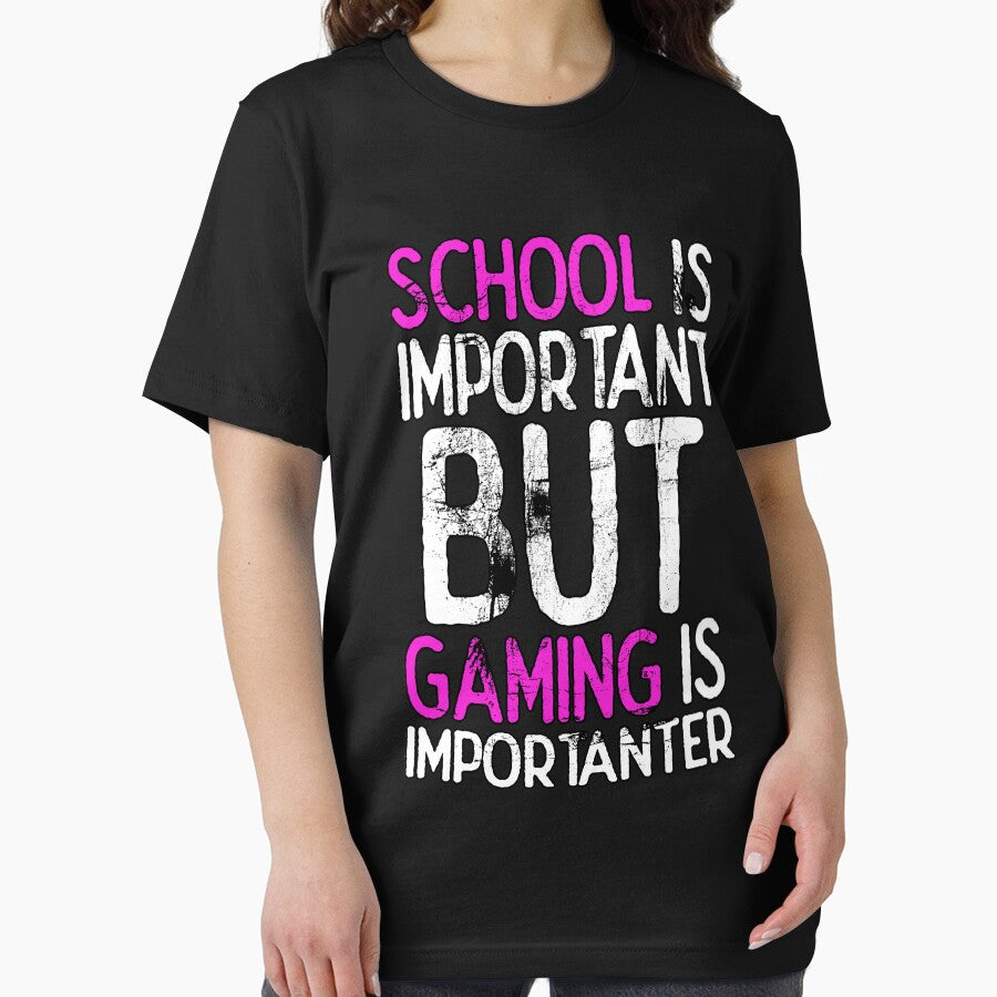 School Is Important But Gaming Is Importanter by FNStuff