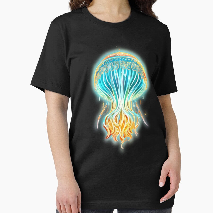 jellyfish glow by LevonsCrazyArt