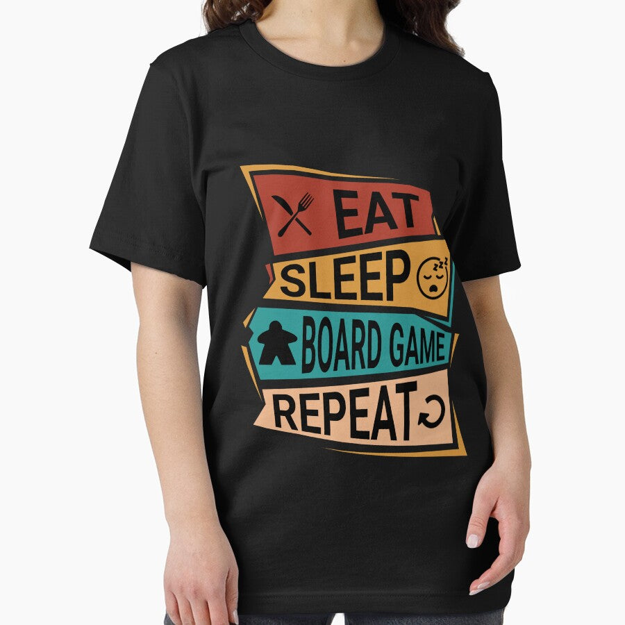 Eat, Sleep, Board Game, Repeat - Board Gamer Lifestyle by Zanda-Nerd-Shop