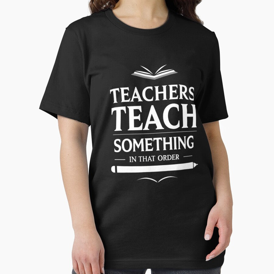 Funny Teacher Quote Graphic Design for Educators by Yas_oma