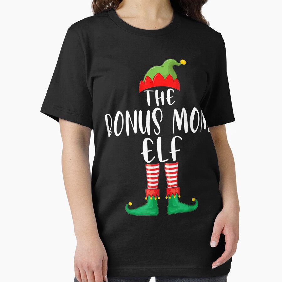 Bonus Mom Elf Matching Family Group Christmas Pajama Gift by MellissaShop