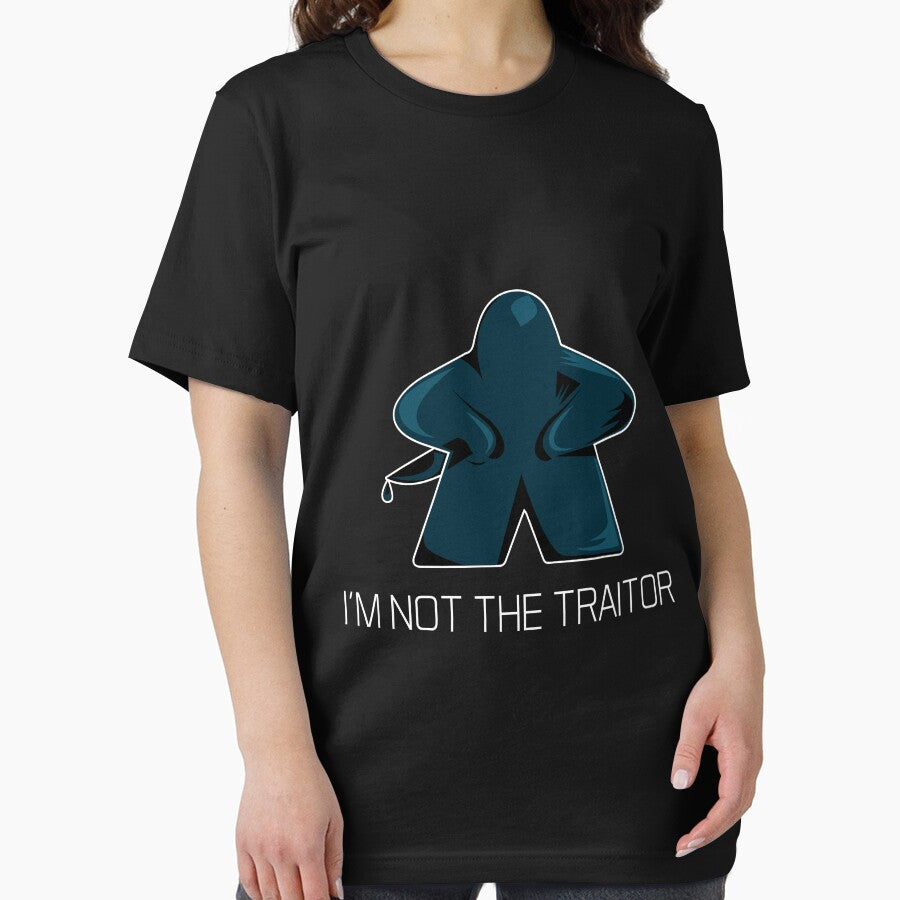 Social Deduction I'm Not The Traitor Meeple Graphic- Board Game - Tabletop Gaming by MeepleDesign
