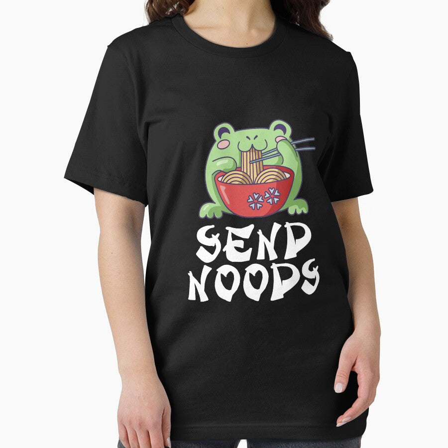 Send Noods Frog Eating Ramen Japanese Food Ramen Soba Gear by DynamicDesign