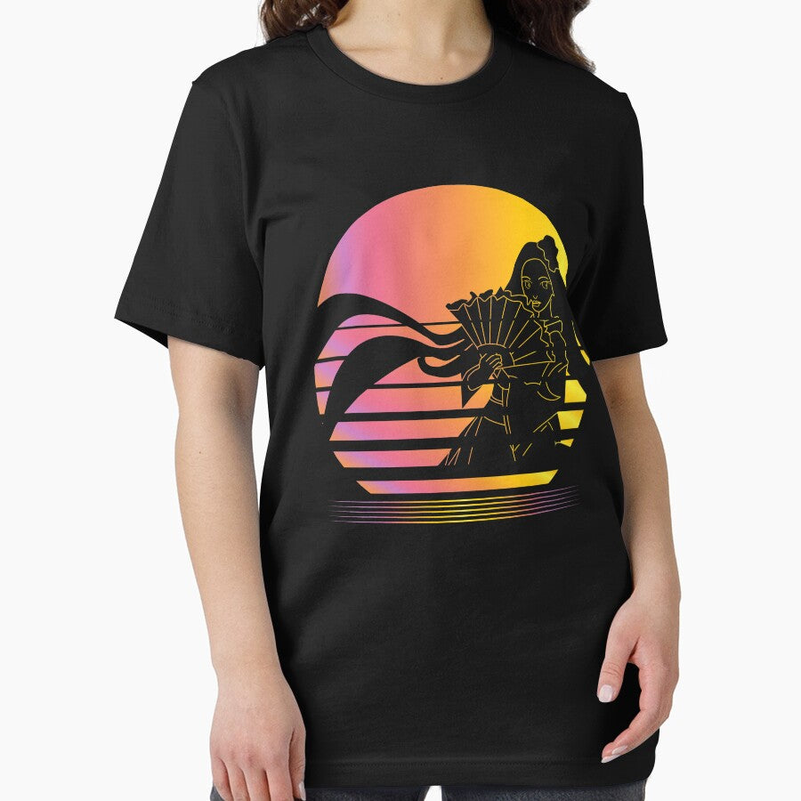 Hanamikoji Synthwave - Board Game Inspired Graphic - Tabletop Gaming  - BGG by MeepleDesign