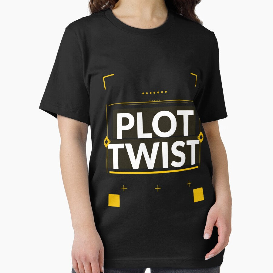 Plot Twist Shirt | Funny Sarcastic Gift for Witty Humor Lovers by Daily Mood Tees