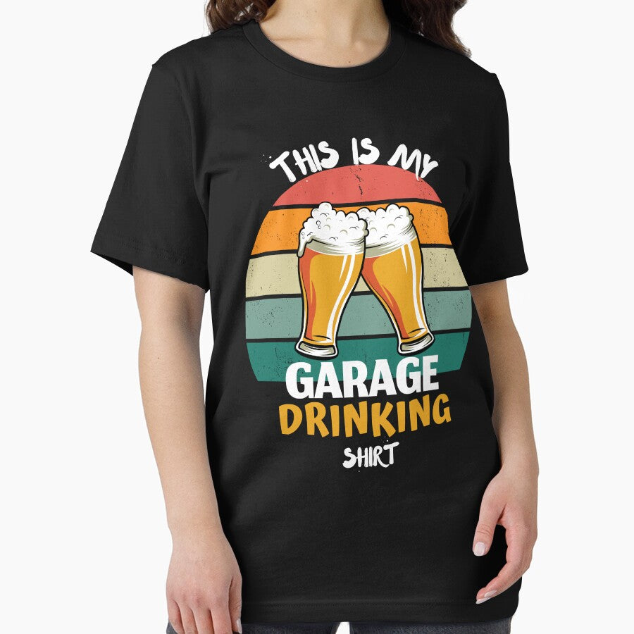 Enjoy Party Retro Matching This Is My Garage Drinking. by JoshBulky